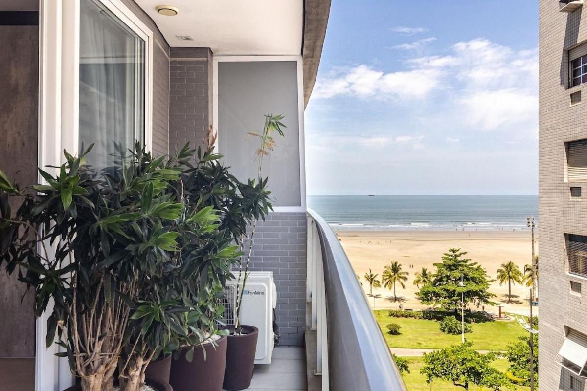 Studio Moderno Em Condominio De Luxo Pe Na Areia Santos  Exterior photo